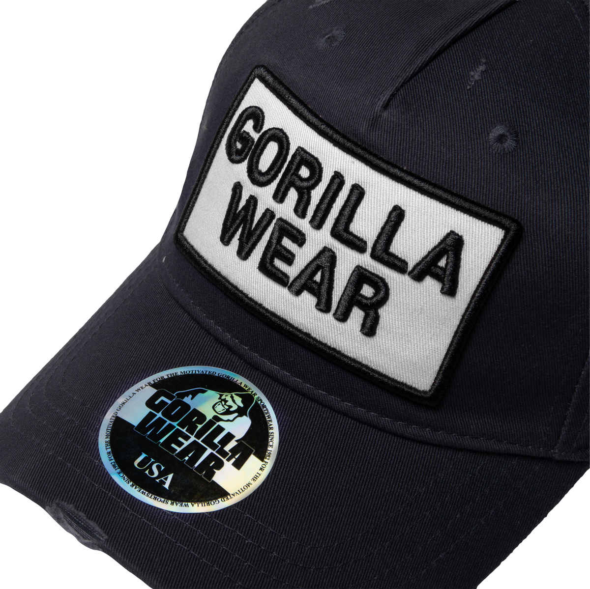 Gorilla Wear Harrison Cap Caps & Beanies Black/White
