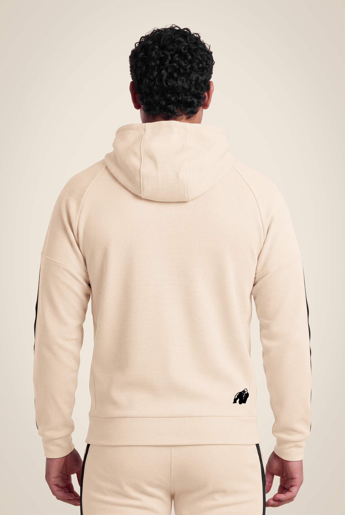 Gorilla Wear Harvey Hooded Track Jacket Jacket Beige