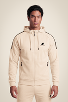 Gorilla Wear Harvey Hooded Track Jacket Jacket Beige