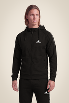 Gorilla Wear Harvey Hooded Track Jacket Jacket Black