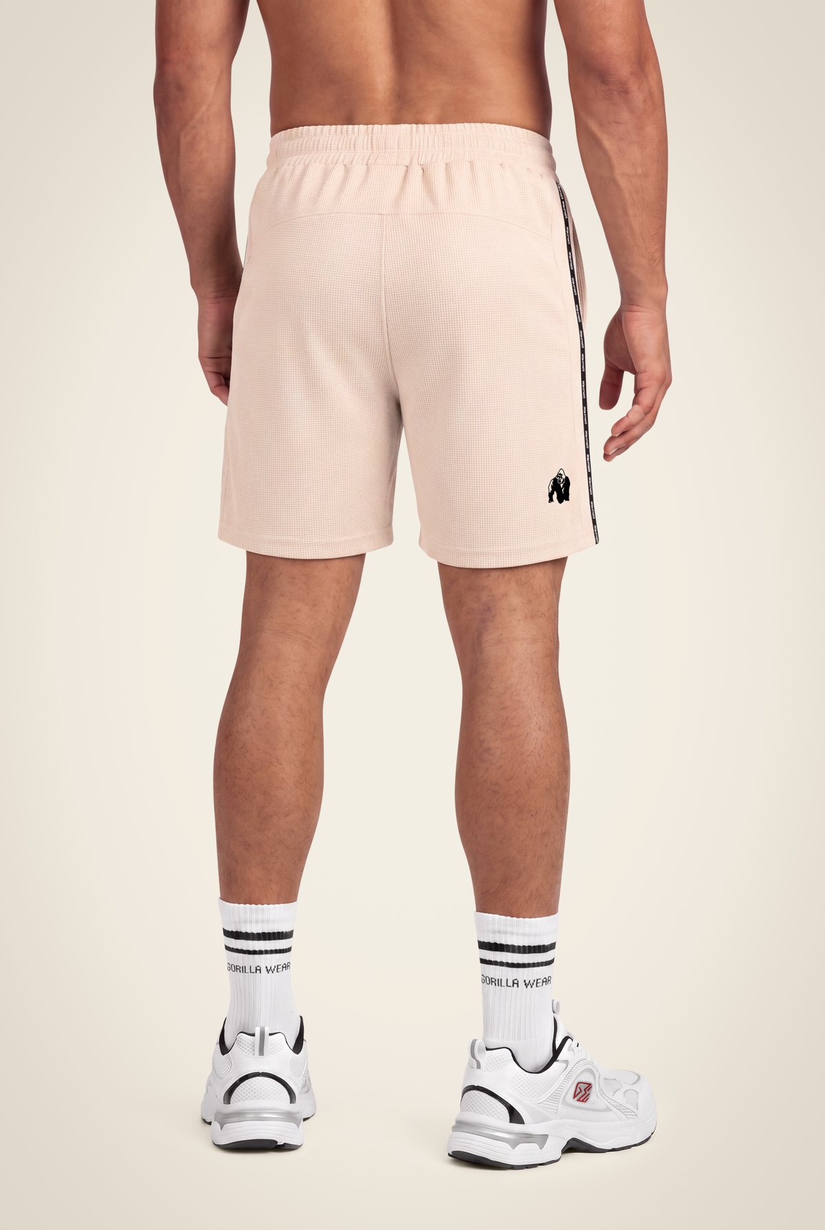 Gorilla Wear Harvey Track Shorts Shorts Beige