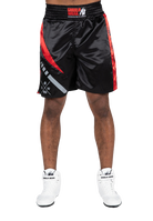 Gorilla Wear Hornell Boxing Shorts Fight Gear Black/Red