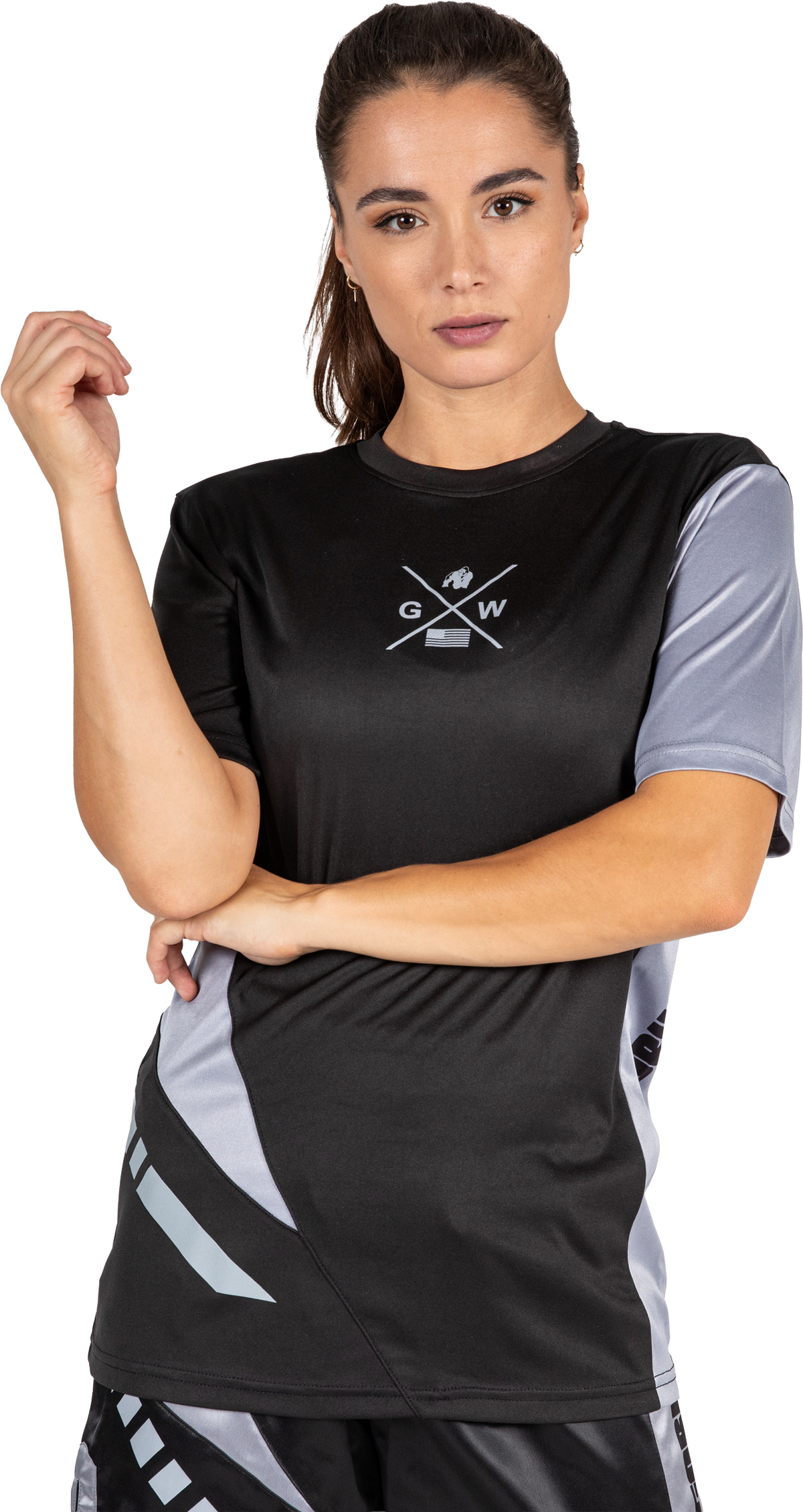 Gorilla Wear Hornell T-Shirt T-Shirt & Tops Black/Gray