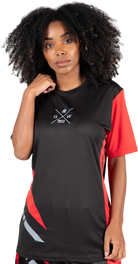 Gorilla Wear Hornell T-Shirt T-Shirt & Tops Black/Red