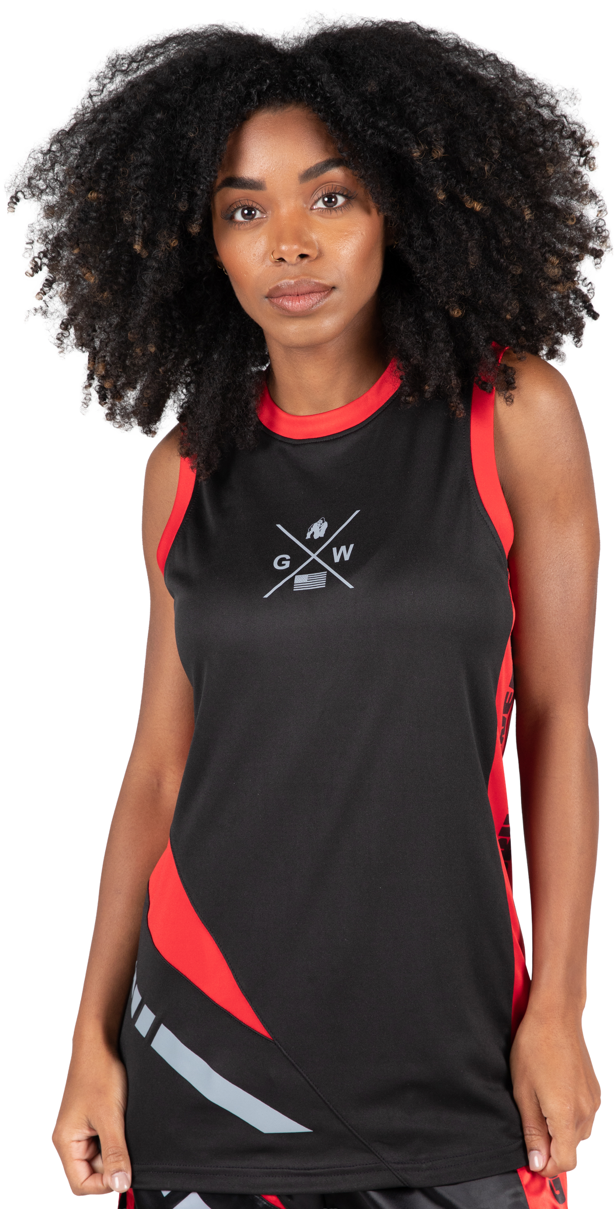 Gorilla Wear Hornell Tank Top Tank Top Black/Red