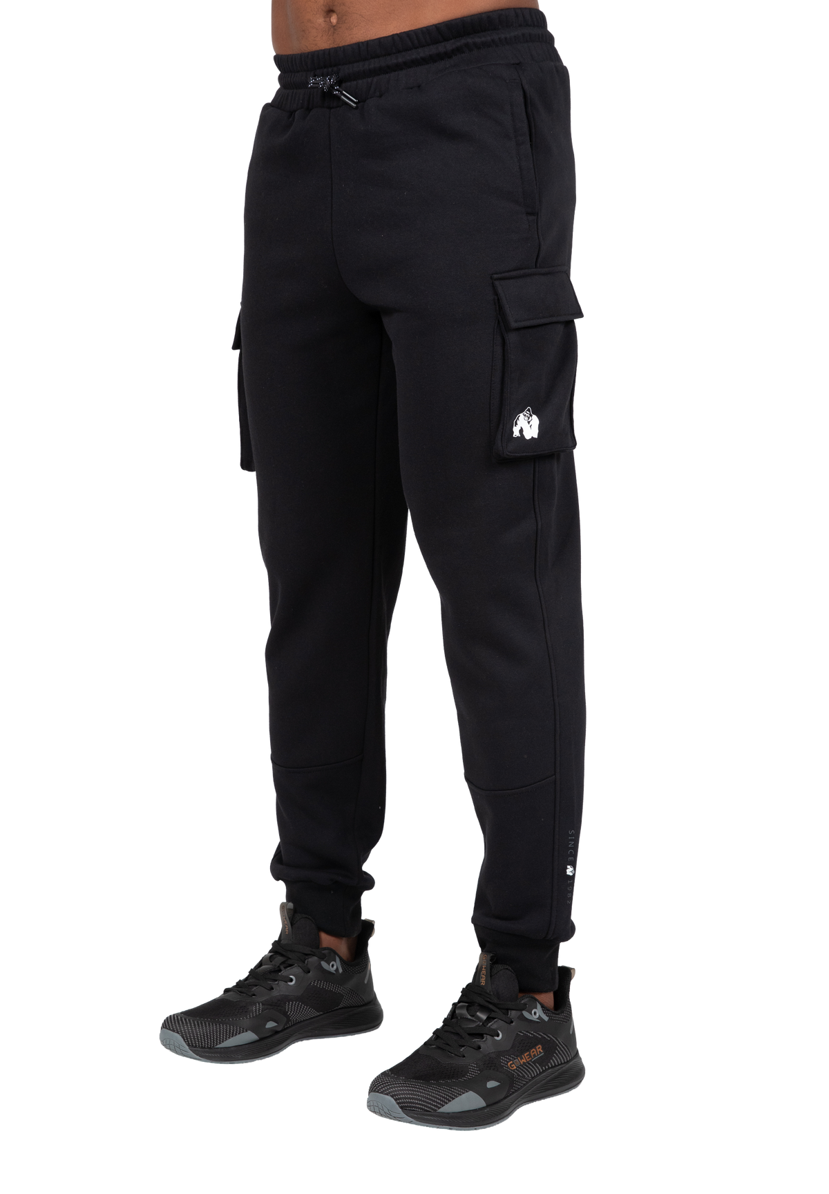 Gorilla Wear Hudson Cargo Sweatpants Pants Black