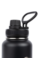 Gorilla Wear Insulated Stainless Steel Water Bottle 1000ML Shakers & Bottles Black