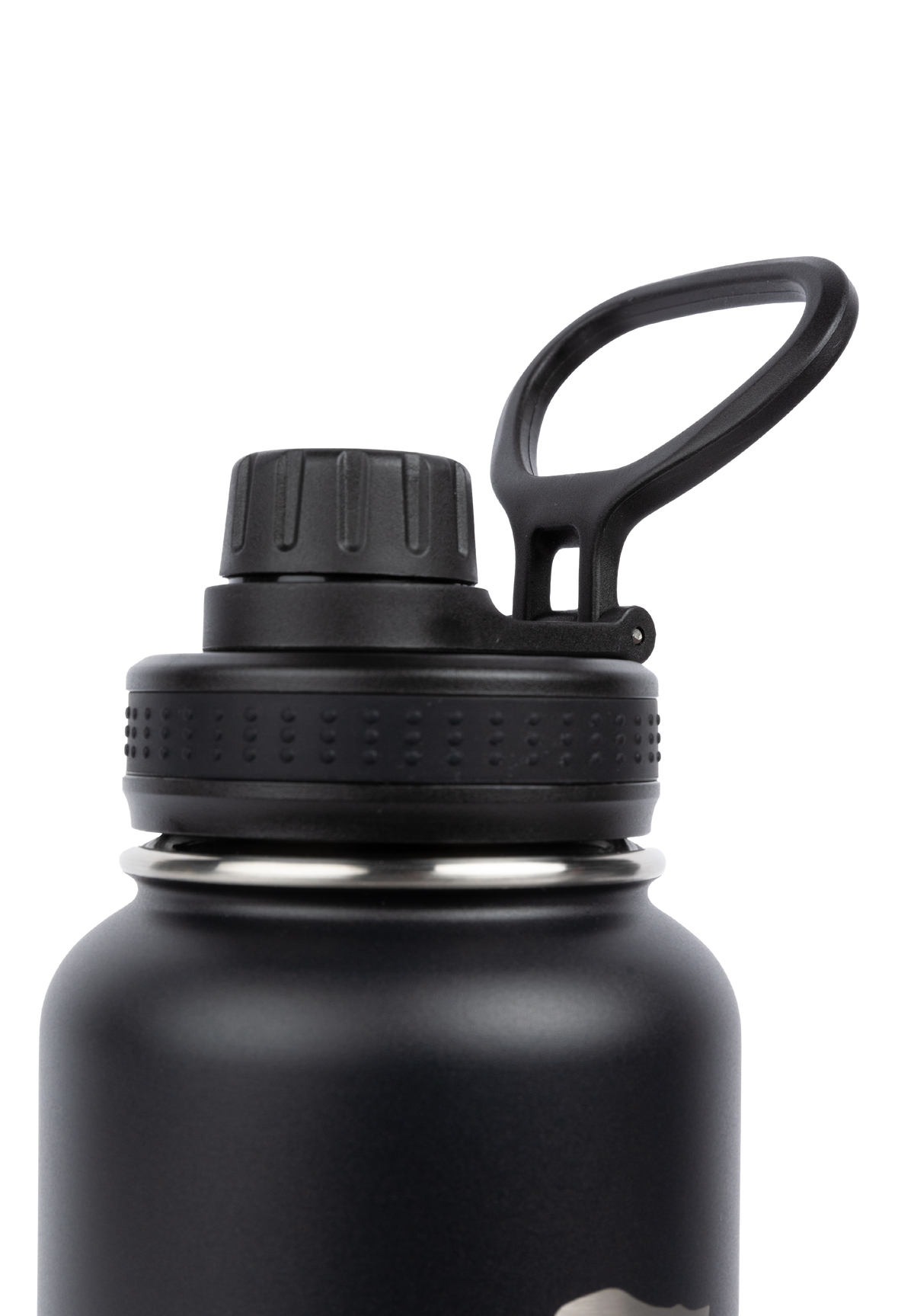 Gorilla Wear Insulated Stainless Steel Water Bottle 1000ML Shakers & Bottles Black