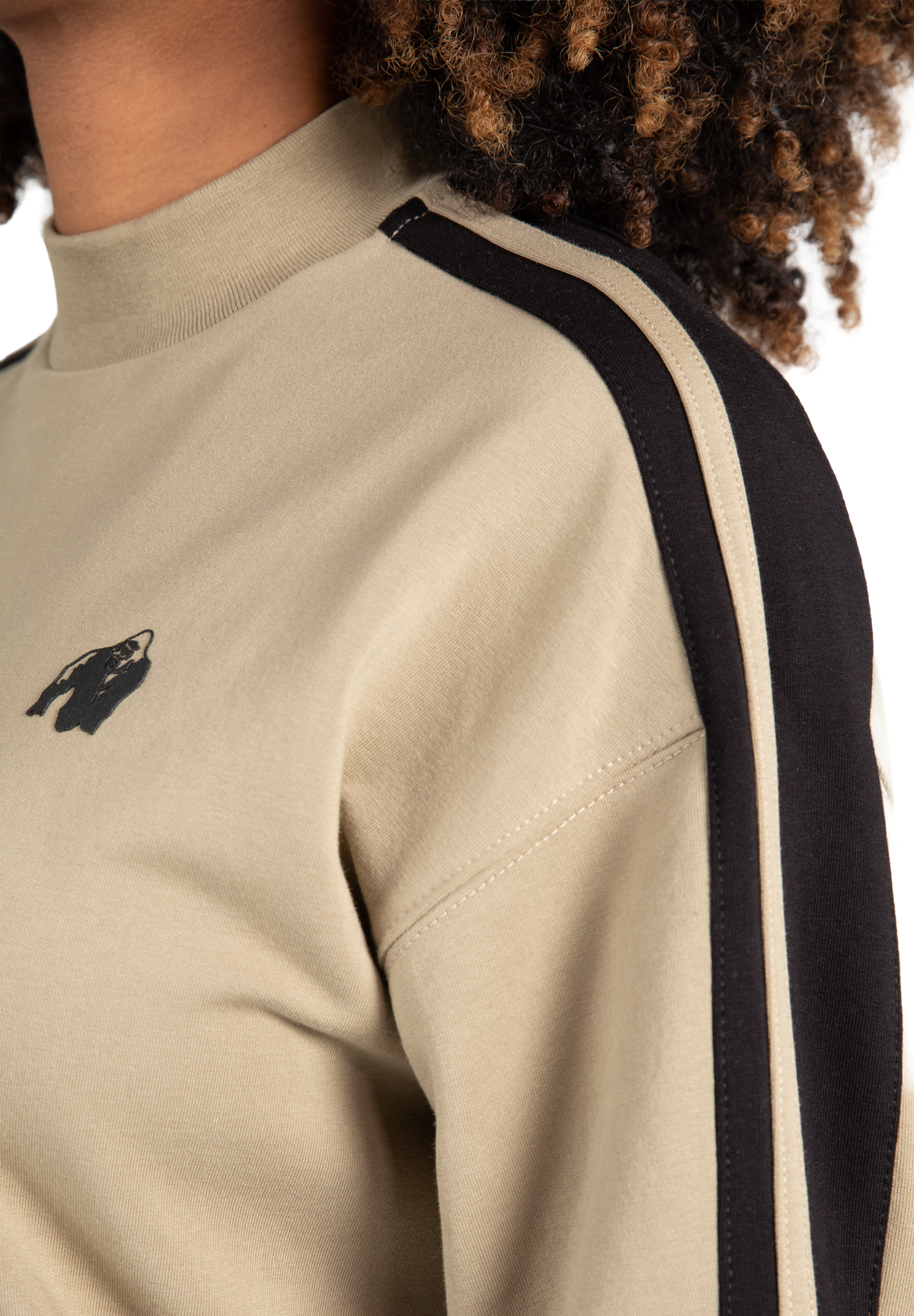 Gorilla Wear Isabella Sweatshirt Dress Hoodie & Sweatshirt Beige