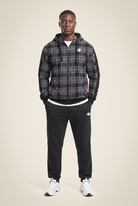 Gorilla Wear Kenton Zipped Jacket Jacket Black/Blue