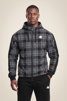 Gorilla Wear Kenton Zipped Jacket Jacket Black/Blue