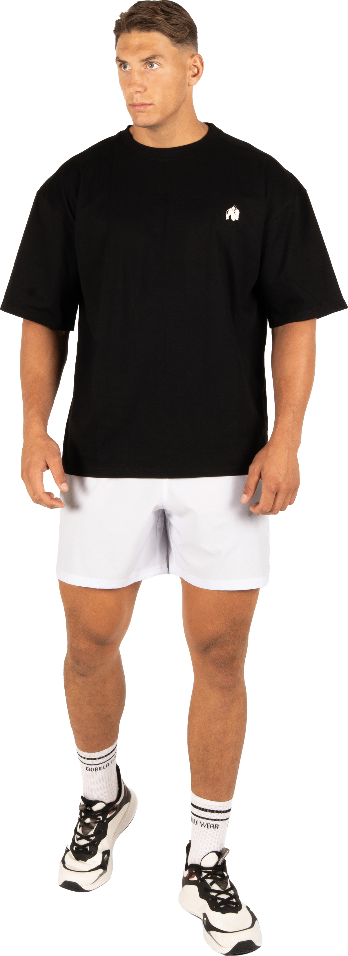 Gorilla Wear Kingston Oversized T-Shirt T-Shirt & Tops Black