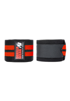 Gorilla Wear Knee Wraps 200CM Lifting Straps & Wraps Black/Red