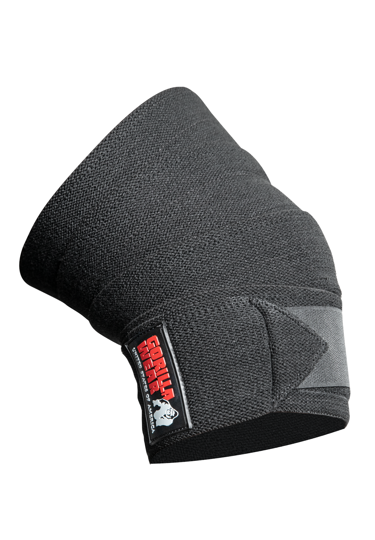 Gorilla Wear Knee Wraps 250CM Lifting Straps & Wraps Black