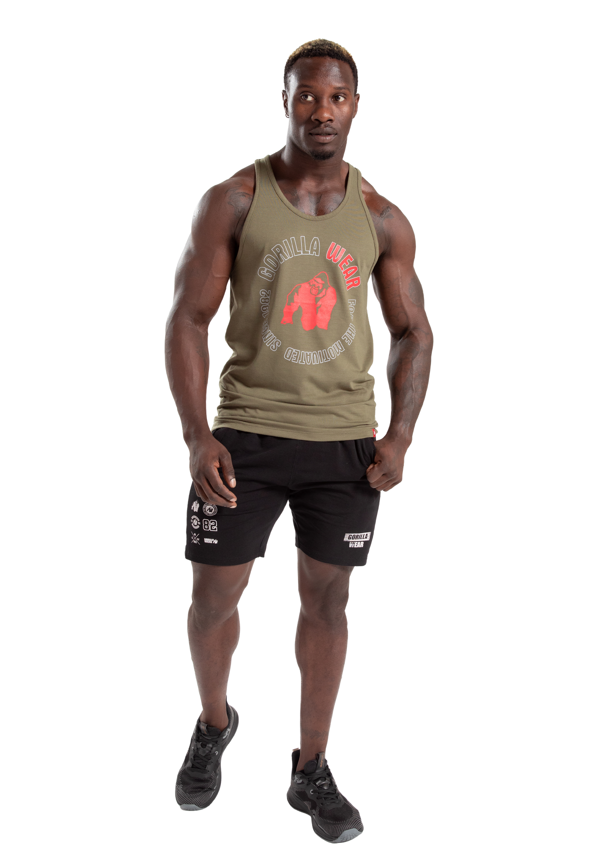 Gorilla Wear Lafayette Tank Top Tank Top Army Green