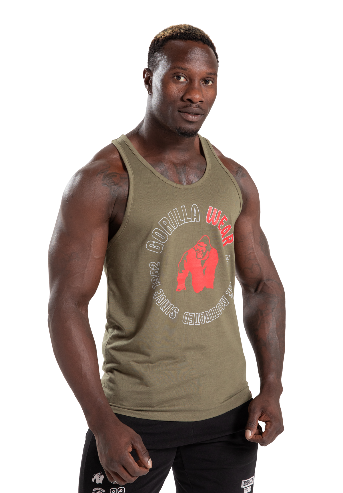 Gorilla Wear Lafayette Tank Top Tank Top Army Green