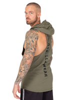 Gorilla Wear Lawrence Hooded Tank Top Tank Top Army Green