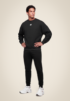 Gorilla Wear Leeds Oversized Sweater Hoodie & Sweatshirt Black