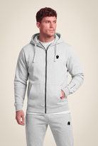 Gorilla Wear Leon Zipped Hoodie Hoodie & Sweatshirt Gray