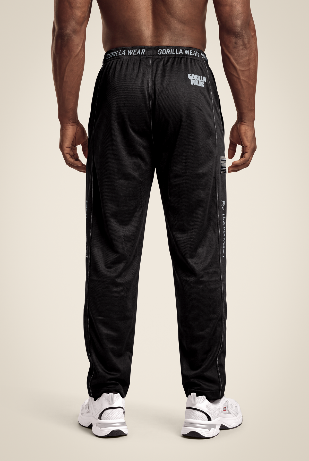 Gorilla Wear Logo Mesh Pants Pants Black