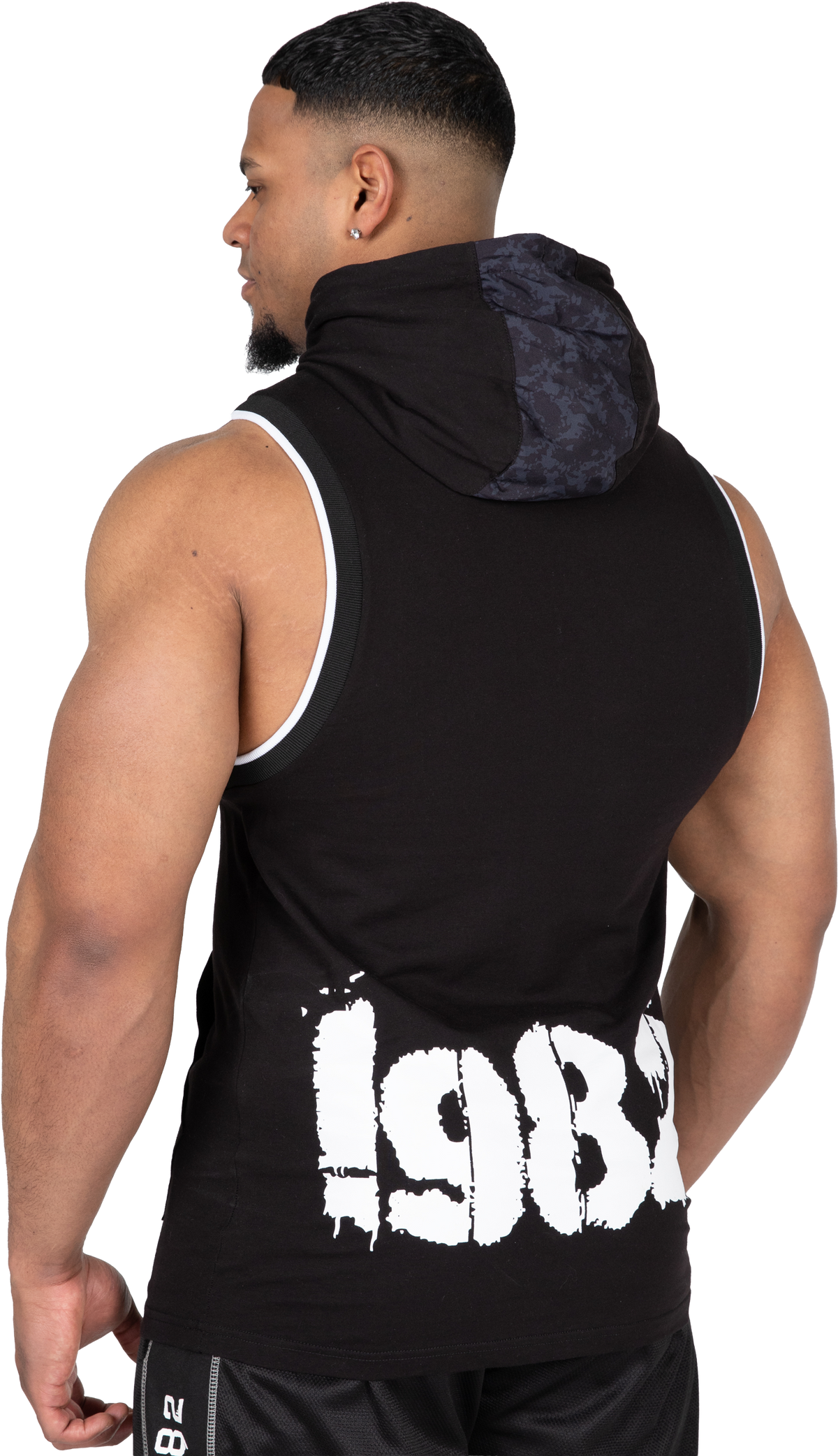 Gorilla Wear Loretto Hooded Tank Top Tank Top Black
