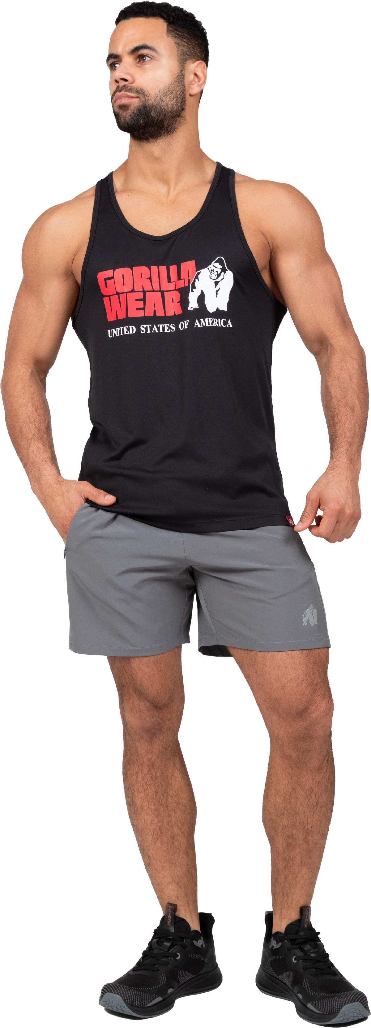 Gorilla Wear Lubec Shorts Shorts Anthracite