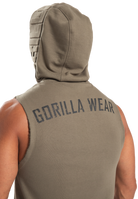 Gorilla Wear Marshall Sleeveless Hoodie Hoodie & Sweatshirt Army Green