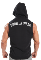 Gorilla Wear Marshall Sleeveless Hoodie Hoodie & Sweatshirt Black