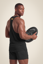 Gorilla Wear Melrose Stringer Tank Top Black/Gold