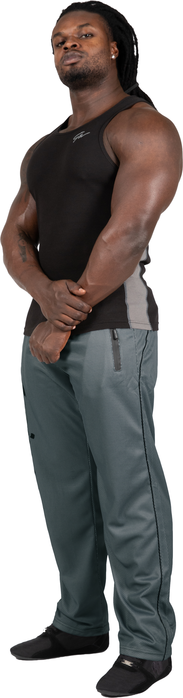 Gorilla Wear Mercury Mesh Pants Pants Gray/Black