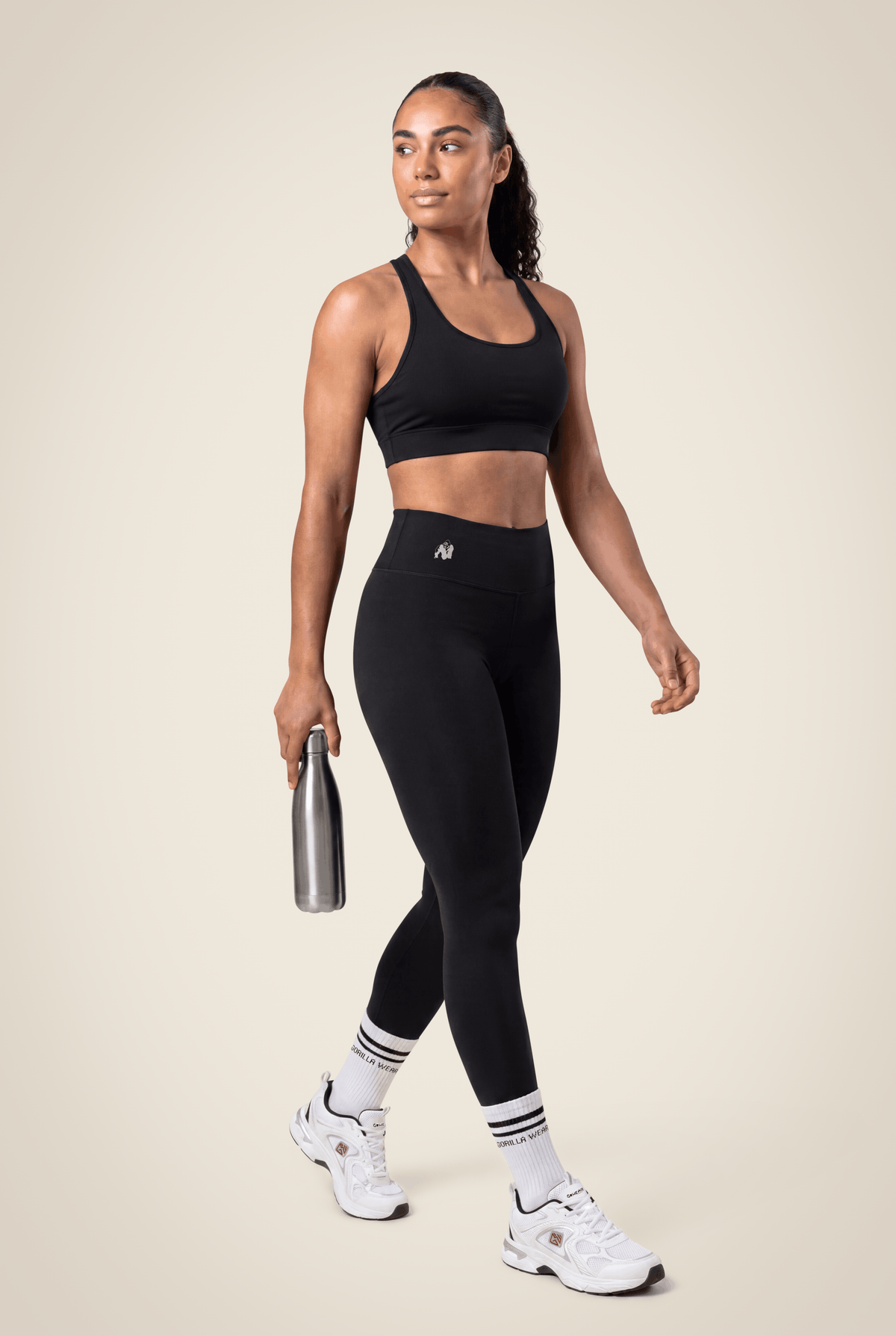 Gorilla Wear Meta Sports Bra Sports Bra Black