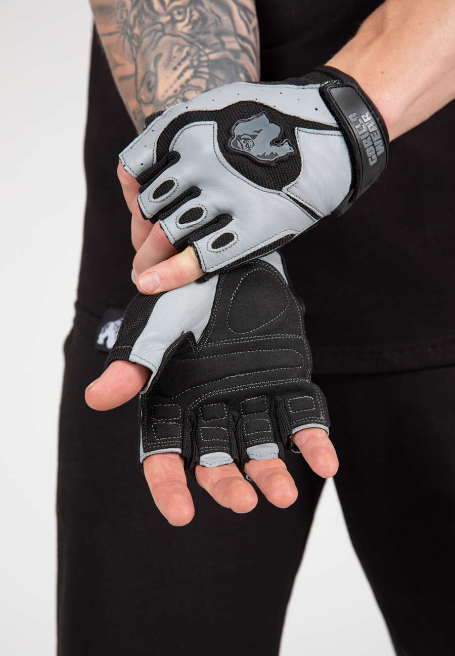 Gorilla Wear Mitchell Training Gloves Workout Gloves & Grips Black/Gray