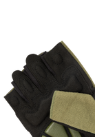 Gorilla Wear Mitchell Training Gloves 2.0 Workout Gloves & Grips Black/Army Green