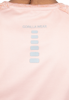 Gorilla Wear Monetta Performance T-Shirt T-Shirt & Tops Salmon Pink