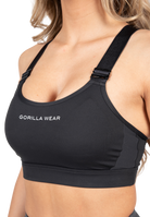 Gorilla Wear Monroe Sports Bra Sports Bra Black