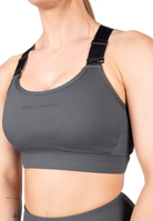 Gorilla Wear Monroe Sports Bra Sports Bra Gray