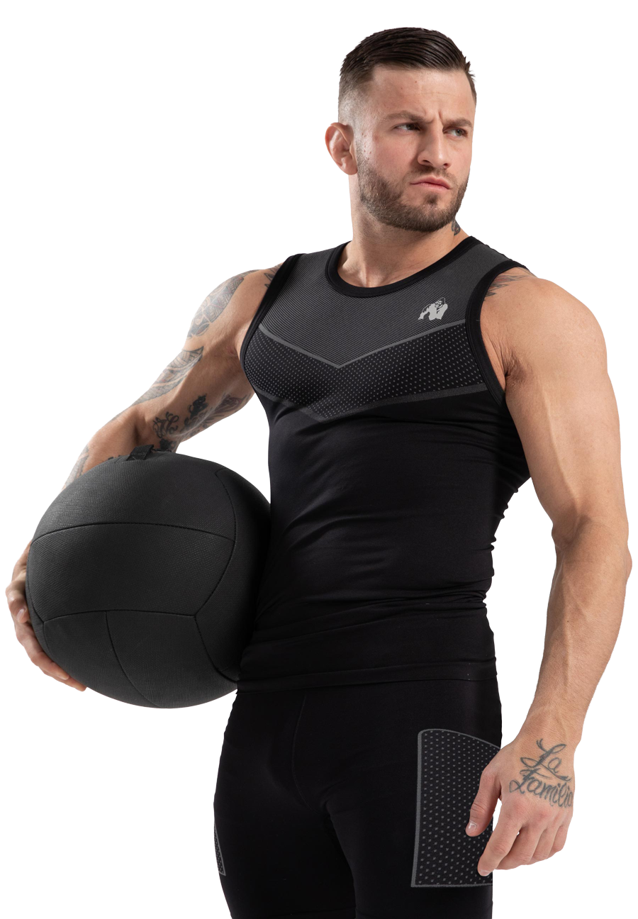 Gorilla Wear Norton Seamless Tank Top Tank Top Black