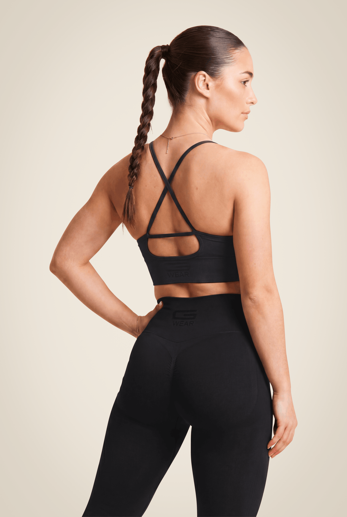 Gorilla Wear Olivia Seamless Sports Bra Sports Bra Black