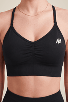 Gorilla Wear Olivia Seamless Sports Bra Sports Bra Black