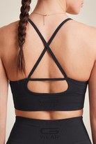 Gorilla Wear Olivia Seamless Sports Bra Sports Bra Black
