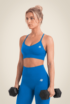 Gorilla Wear Olivia Seamless Sports Bra Sports Bra Blue