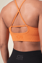 Gorilla Wear Olivia Seamless Sports Bra Sports Bra Peach