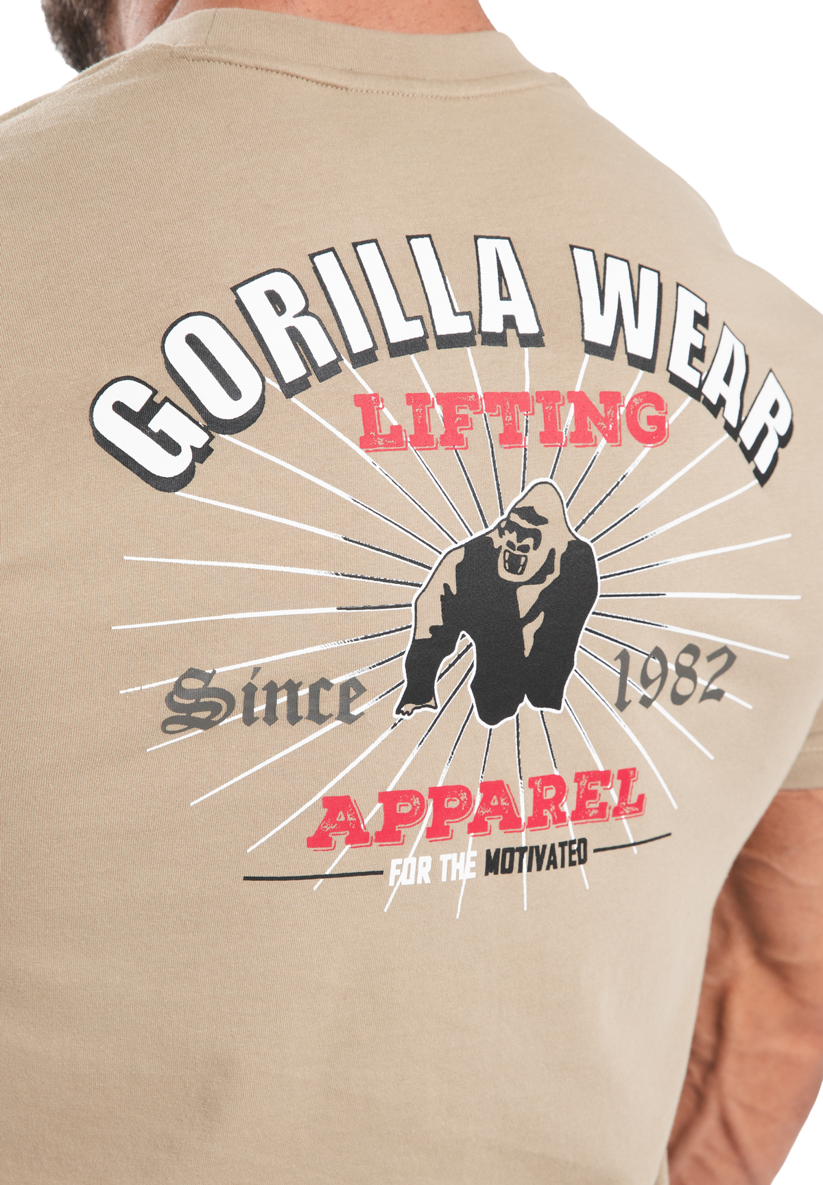 Gorilla Wear Oregon T-Shirt T-Shirt & Tops Beige