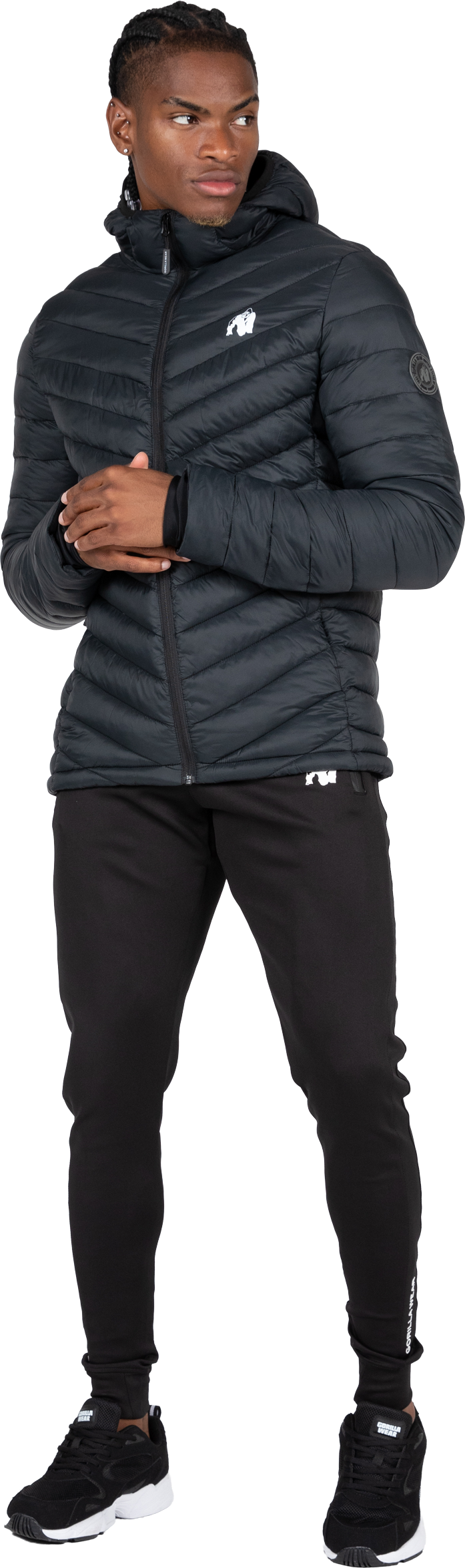 Gorilla Wear Osborn Puffer Jacket Jacket Black