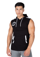 Gorilla Wear Oswego S/L Hooded T-Shirt T-Shirt & Tops Black