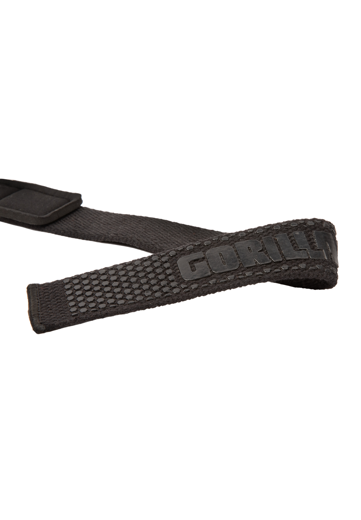 Gorilla Wear Padded Silicone Lifting Straps Lifting Straps & Wraps Black