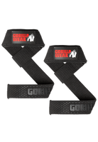 Gorilla Wear Padded Silicone Lifting Straps Lifting Straps & Wraps Black