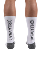 Gorilla Wear Performance Crew Socks Socks White