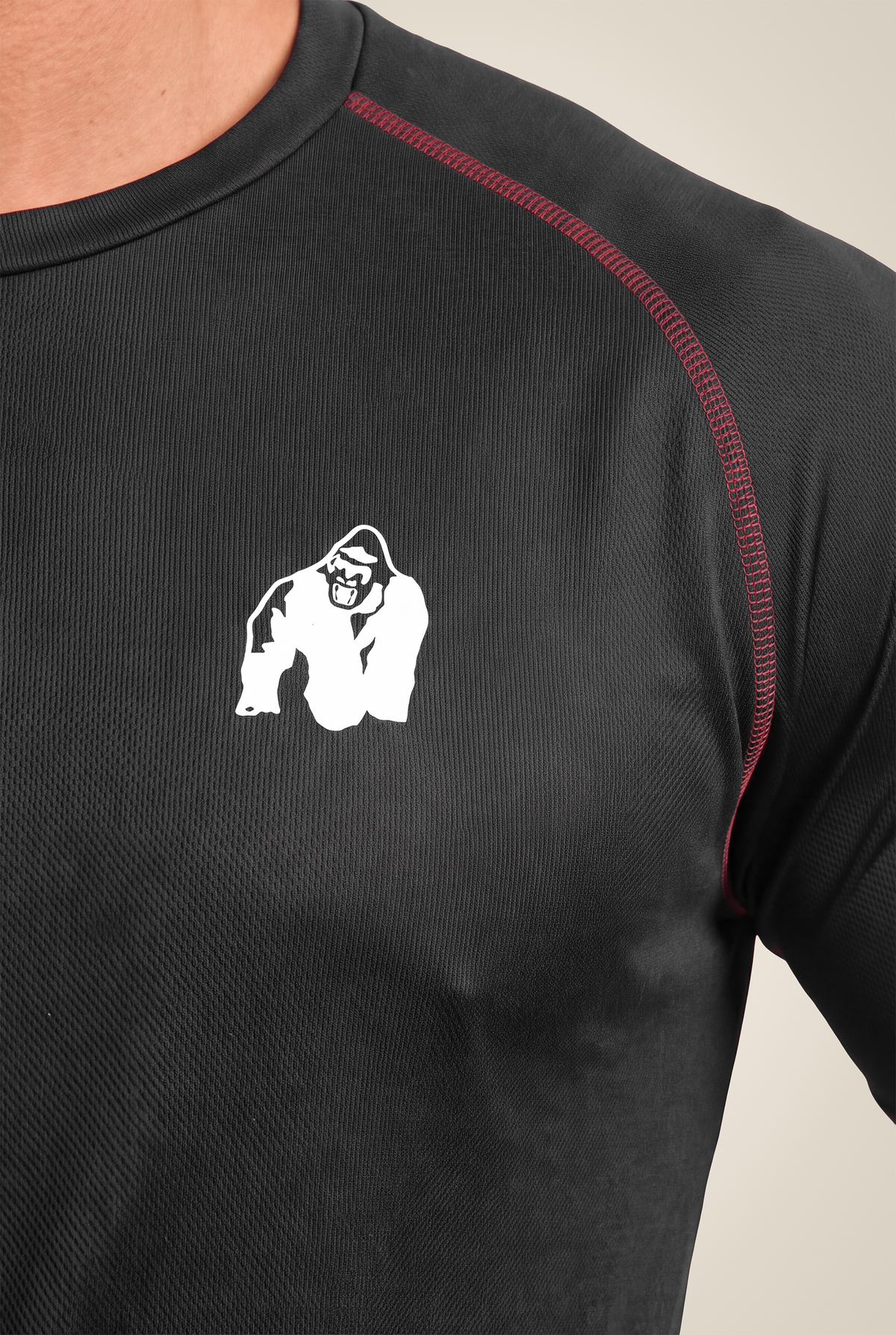 Gorilla Wear Performance T-Shirt T-Shirt & Tops Black/Red