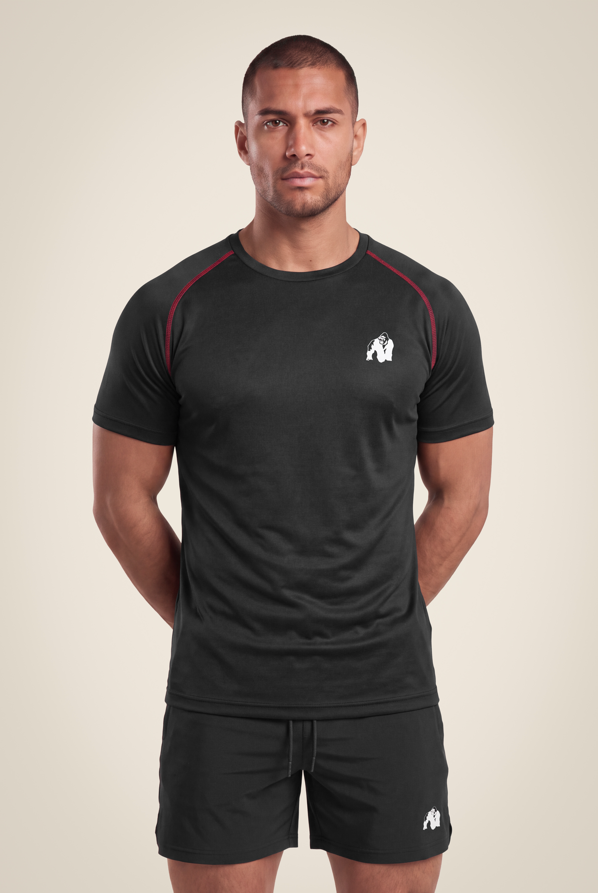 Gorilla Wear Performance T-Shirt T-Shirt & Tops Black/Red